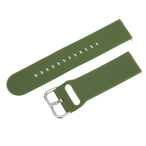 22mm Bløde Silikone Quick Release Remme til Huawei Watch 3/GT 3/2 Justerbar Silikone Rem Militær Grøn