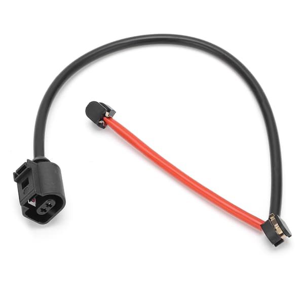 VOLLSUN Bremsbelegg-Slitasje Sensor Foran 7L0907637 Svart Rød Erstatning for Cayenne 2003‑2010