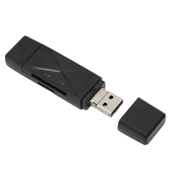 USB C USB2.0 MICRO USB Lagringskortleser med 3 tilkoblinger 104MBps 3 i 1 USB Lagringskortleser for bærbar PC Mobiltelefon