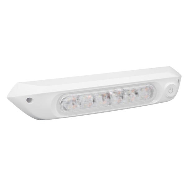Dual Color LED Markiselys RV Verandalys 8W Vanntett Bruksstripe Lys for Yacht Caravan Hvit Skall