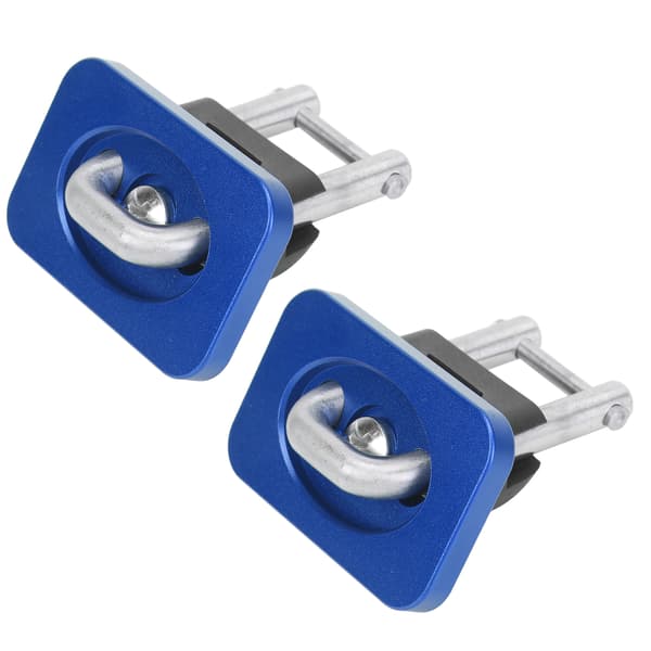 2 stk. surringsankre i rustfrit stål til lastbilssider, erstatning for Chevy Silverado ColoradoBlue