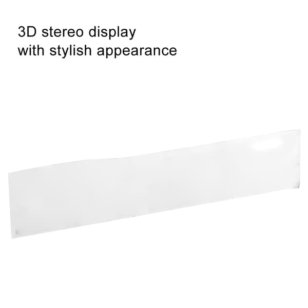 2 st Universal Bensintanksdekaler 3D Stereo Dekaler Modifier Passar för Honda Shadu Shadow 125/400/750 Silver