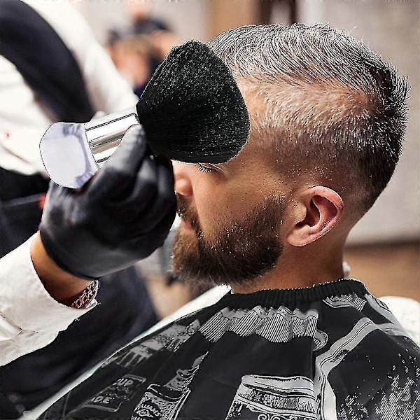 Barberar- och salongsborste för att ta bort löst hår från nacke och öron efter klippning, professionell och hemmabruk ) Stil 4