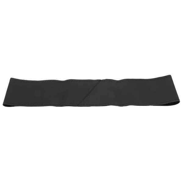 Universal 15-tommers Rattdeksel DIY Håndsøm Perforert Mikrofiber Lær (Svart)