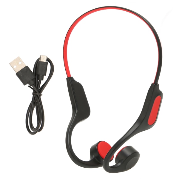 Benledningshörlurar IP56 Vattentät Bluetooth brusreducering Simsporthörlurar med mikrofon