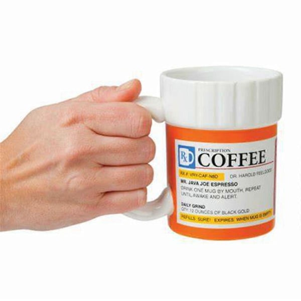 Kopp Medisinflaske Kle Seg Ut Kaffe Tekopp Krus Elsker Samling Gave Som Vist