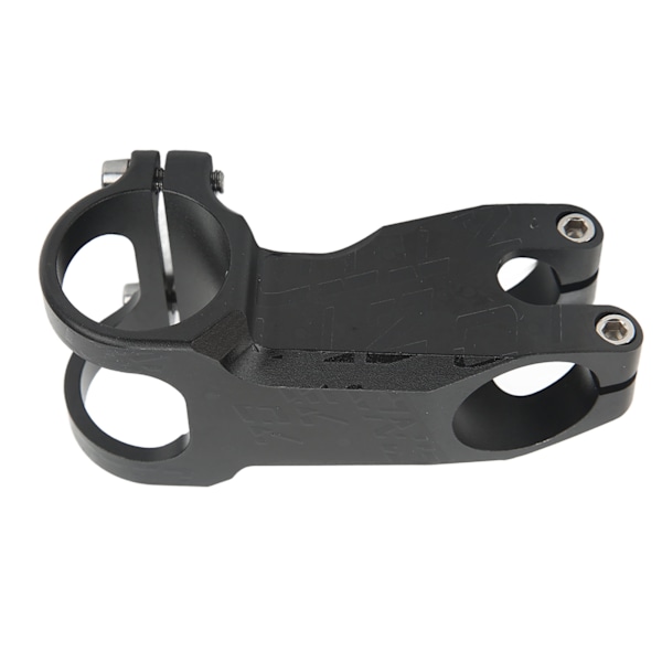 Cykelstam Minus 17 Grader Svart ihålig design CNC-process Glansigt utseende Utbytbar Mountainbike Styrstam Riser 60mm