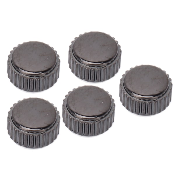 5st watch Crown Steel Watch Head Reparation av reservdelar, tillbehörsuppsättning Set 5 mm / 0.2in