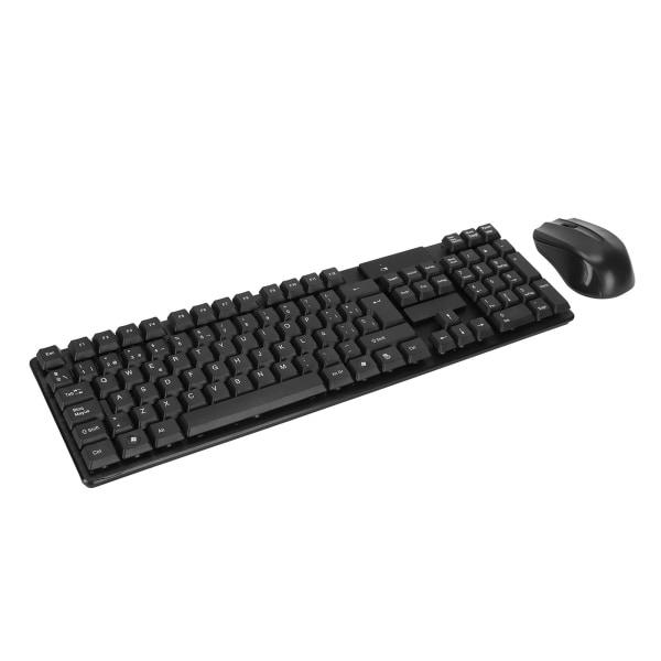 Langaton Keybdard Mouse Combo Set 2.4G Silent Kannettava 1600dpi kannettavalle kannettavalle PC-tietokoneelle