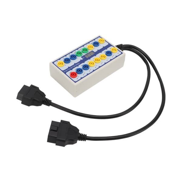 OBDII Breakout Box OBD2 Protokolldetektor med Diagnostikkabel Universal för Bil OBD Linjesignalöverföring