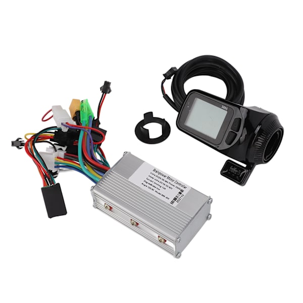 24V/36V/48V 350W harjaton moottorin ohjain LCD-näytöllä sähköpyörälle ja skootterille