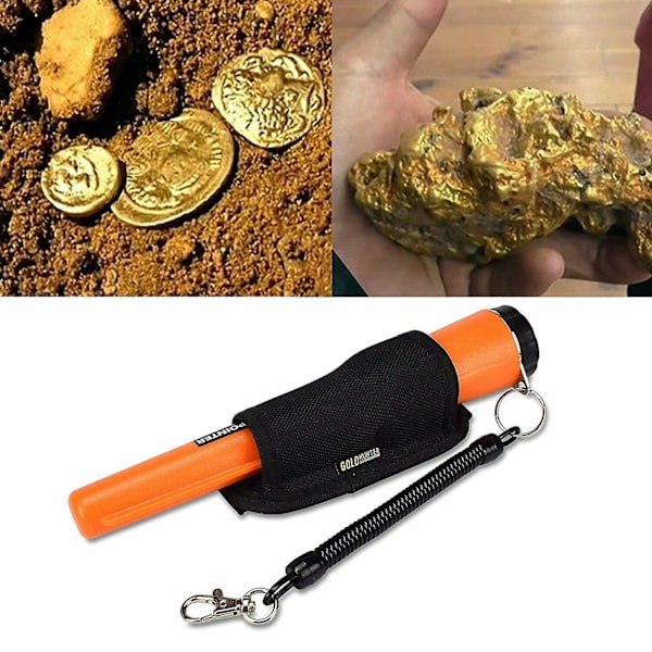 Högkänslig Allmetall Skanning Pinpointer Metalldetektor