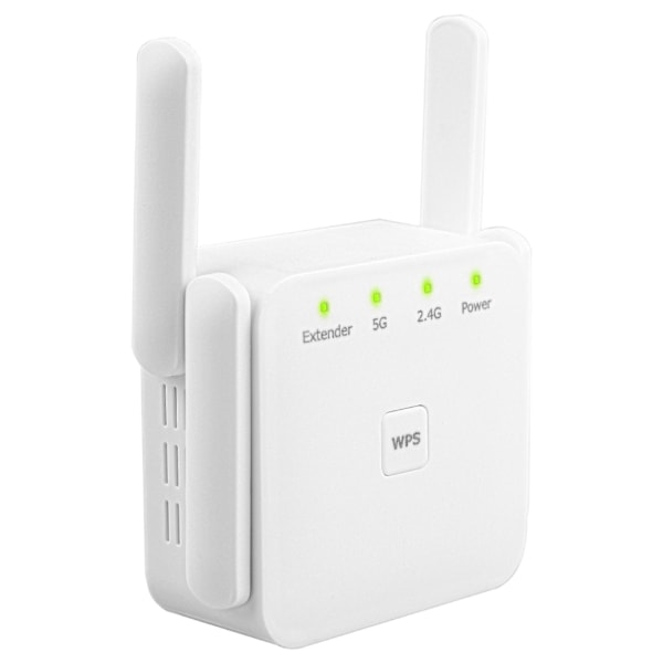 2023 Nyeste WiFi-forlænger - Forøg dit internetsignal, dækker op til 8640 kvadratfod og understøtter 45 enheder