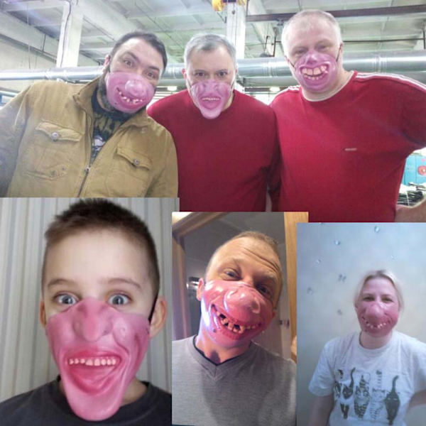 Rolig festmask för vuxna Latex Clown Cosplay Halvt ansikte Hemsk Skrämmande mask Maskerad Halloweenfest Karneval Födelsedagspresent