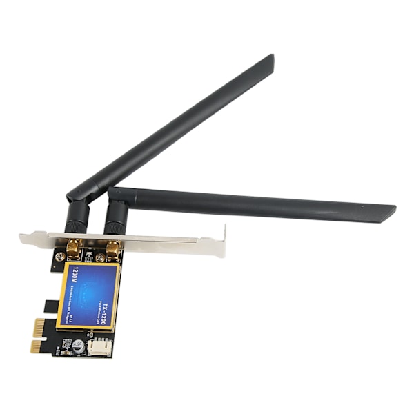 PCIE WiFi-kort 2.4G 5G Dual Band 1200Mbps Bluetooth 4.0 PCIE WiFi-kort Desktop trådløs netværksadapter