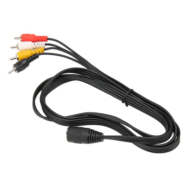 5-bens DIN til 4 RCA-kabel hun til han Plug and Play lydadapterkabel til CD-forstærkerhøjttaler 1,5 m