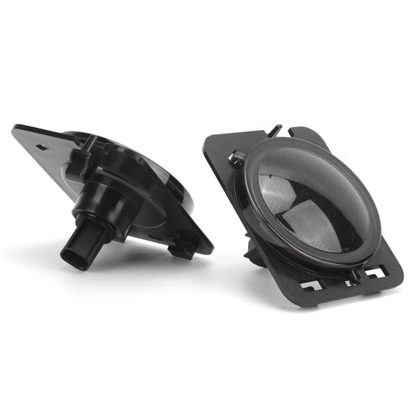 DC 12V LED Side Marker Lys med Røyfarget Linse, Erstatning for Jeep Wrangler JK JKU 2007‑2018