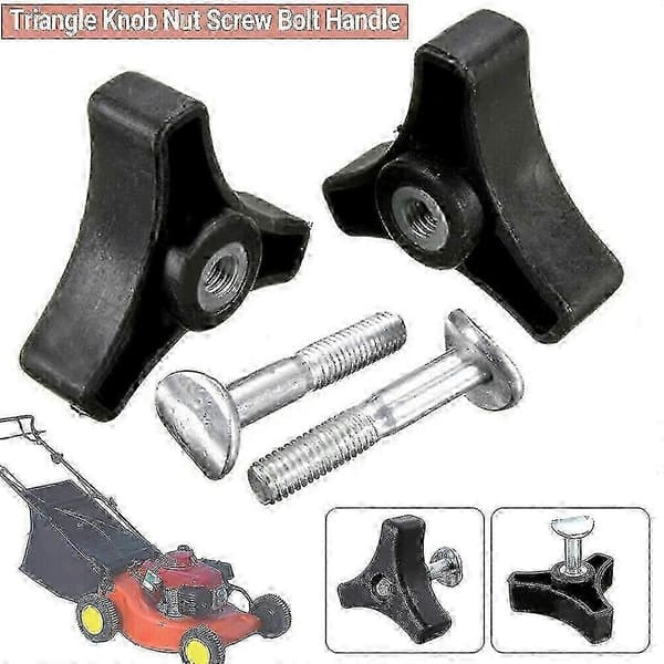 Honda Lawn Mower Replacement Triangle Handle Knob Nut Bolt Parts