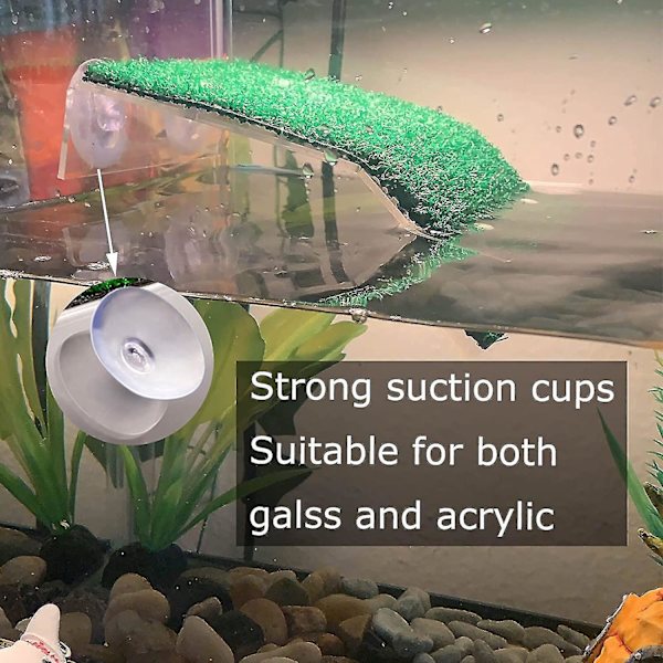 Græsskildpaddebaskeplatform til skildpaddetank og krybdyr (stor)
