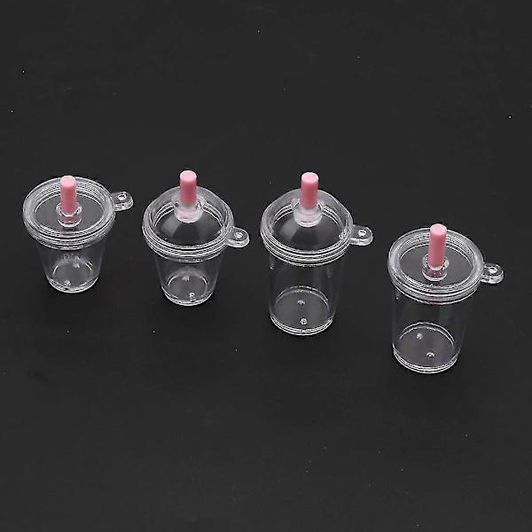 10 Stk Mini Simulering Melk Te Kopp Miniatyr Realistisk Kaffekopp Dekor B