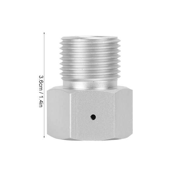 Aluminiumlegering Hun-gevind TR21-4 til Han-gevind W21.8-14 Adapter-stik til Sodastream