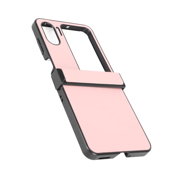 Vikbart telefonfodral reptåligt vikbart telefonfodral för Oppo Find N2 Flip Pink