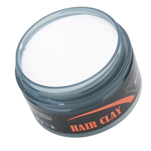 100 g hvit vintage matt hårleire Langvarig hårstyling Modelleringsgel-slam for menn 100 g