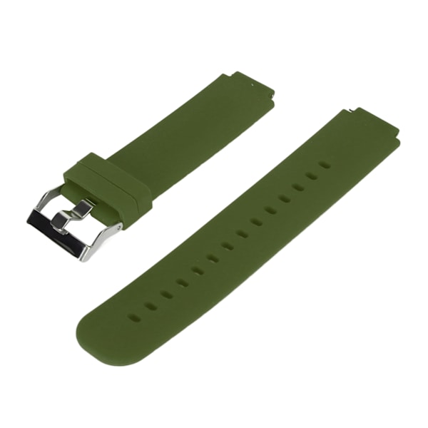 Vaihtokellon rannekkeen säädettävä koko Pehmeä watch watch 2 A1807 Verge 2 OD vihreä