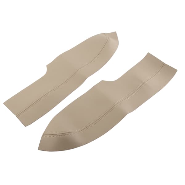 2 st/set Mikrofiberläder Framdörrspanel Armstödsskydd Antirepskydd Ersättning för Civic 2005-2011 Beige