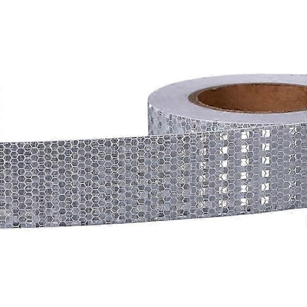 5 cm x 25 m Heijastava Varoitusteippi, Itsekiinnittyvä Heijastava Turvateippi_SZXM