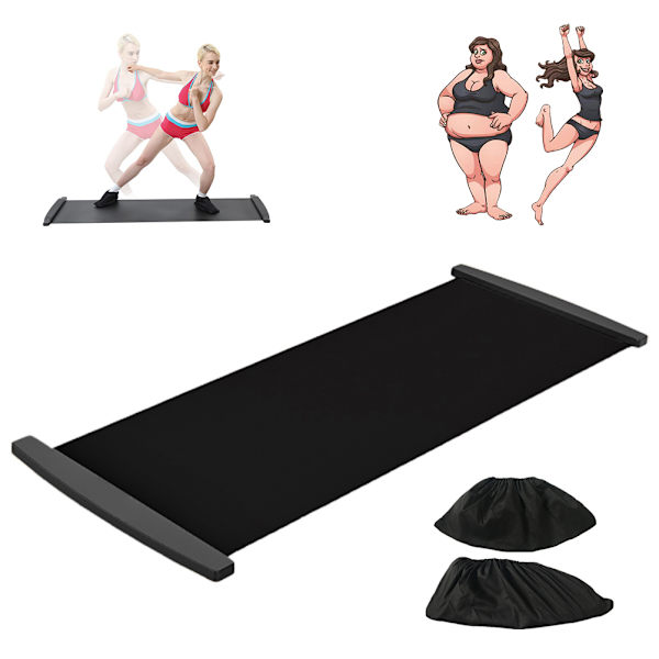 Liukulauta cover Laihdutusharjoitusopas Liukumatto jalkapotin harjoitteluun Fitness ja urheiluharjoitteluun