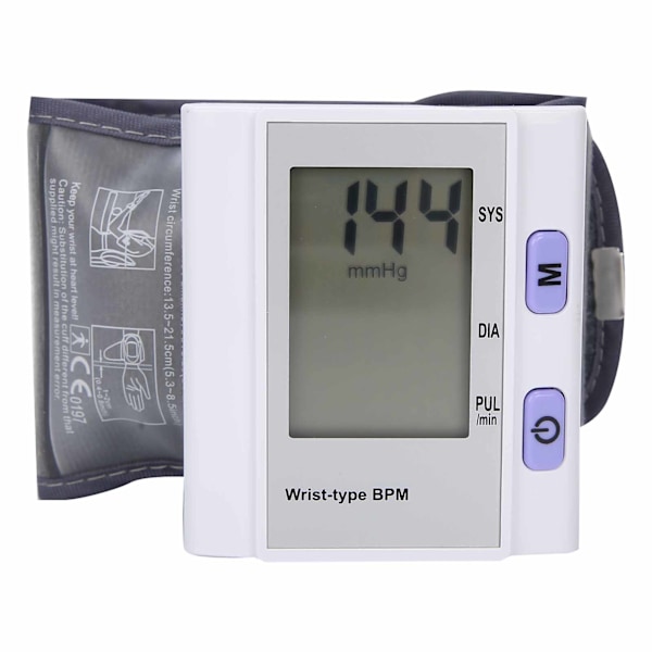 Blodtrycksmätare Digital Puls Tonometer Handled Sfygmomanometer HealthCare
