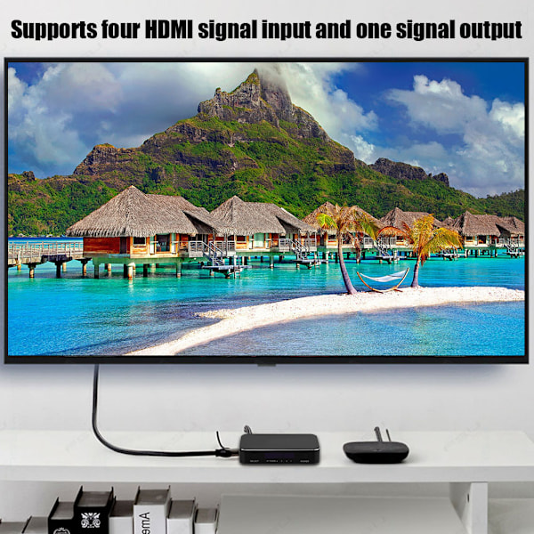 HDMI 2.1-switch splitter 4x1 repeater switchbox hub HDCP2.2HDR4K/60HZ