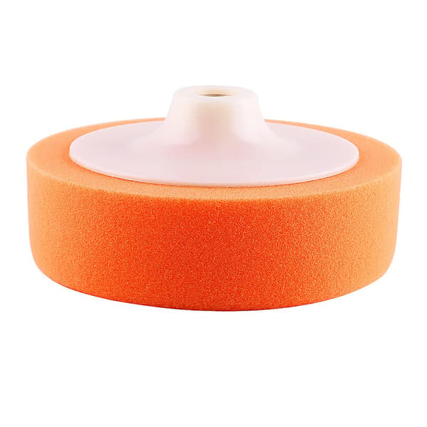 1 stk 6\" (15 cm) svamp poleringspute hjul for bilpolerer buffer oransje