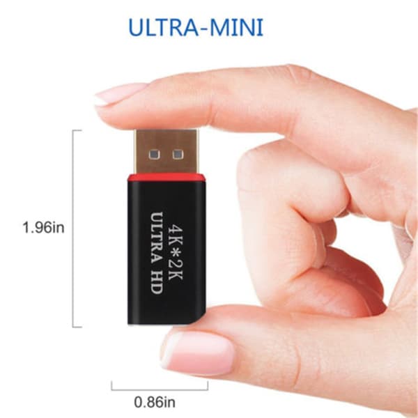 Kompatibel for DisplayPort til HDMI-adapter HD-kompatibel for 4K*2K DP til HD Multimedia Interface-omformer
