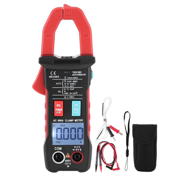 Full Auto Smart Gear Shift Pincerlike Multimeter Strøm Høy Presis Full Gear Ammeter