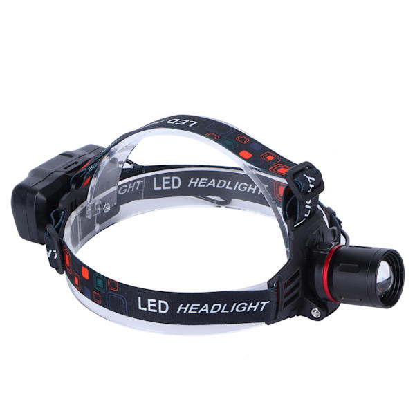 LED otsalamppu Green Light Vedenpitävä otsalamppu USB lataus ulkokalastukseen