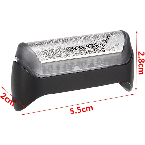 Staright Ersättningsrakfolie för Braun 10B/20B Serie 1 190 180 170 Cruzer