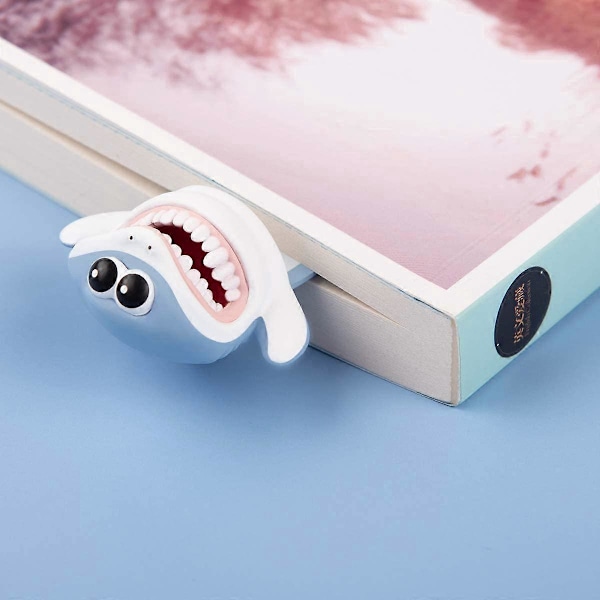 Bogmærke, Skøre Bogmærker, 3D Tegneserie Dyre Bogmærke, Bogmærker til Børn, Bogelskere, Drenge og Piger (Havskildpadde)