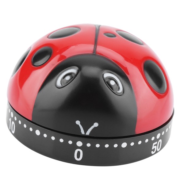 Ladybug Kitchen Timer 60 Minutes Timer Mekanisk Avvikling Timer Kjøkken Cooking Timer