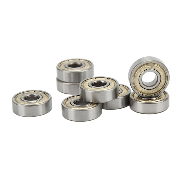 8 stk 608ZZ kuglelejer ABEC 11 kulstofstål forseglede skateboardlejer 8x22x7mm til rulleskøjter dansebrætter
