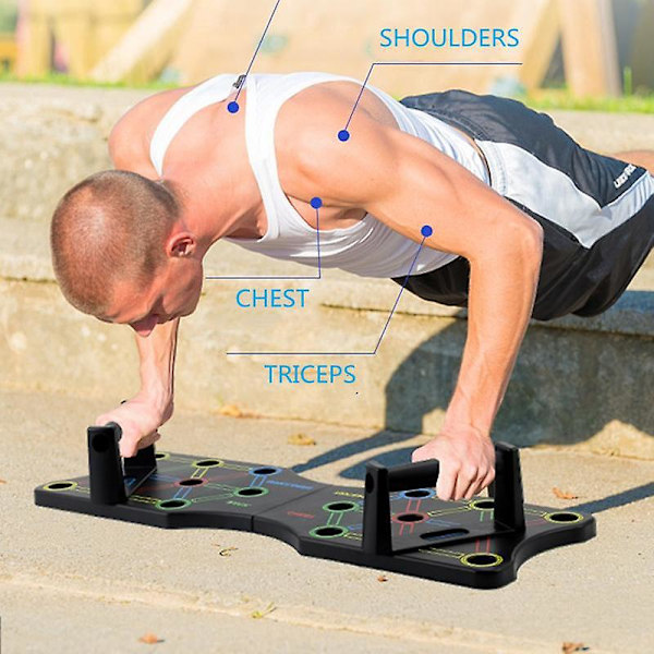 Bärbara Vikbara Push-up Handtag - Professionell Styrketräningsutrustning