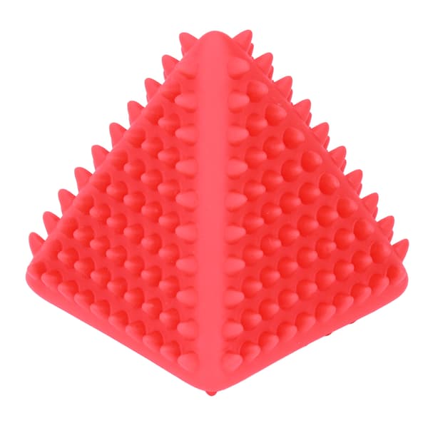 Triangel Sensoriska Stretchiga Bollar Vinly Geometrisk Form Mjuk Sensorisk Fidgetleksak för Tidig Utbildning