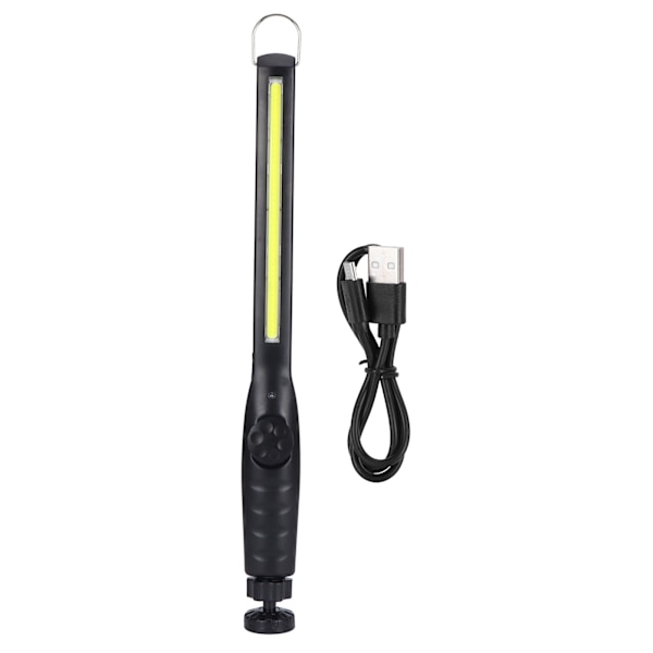 COB arbeidslampe multifunksjonell USB-lading trinnløs dimming reparasjonsarbeidslys med magnetisk base