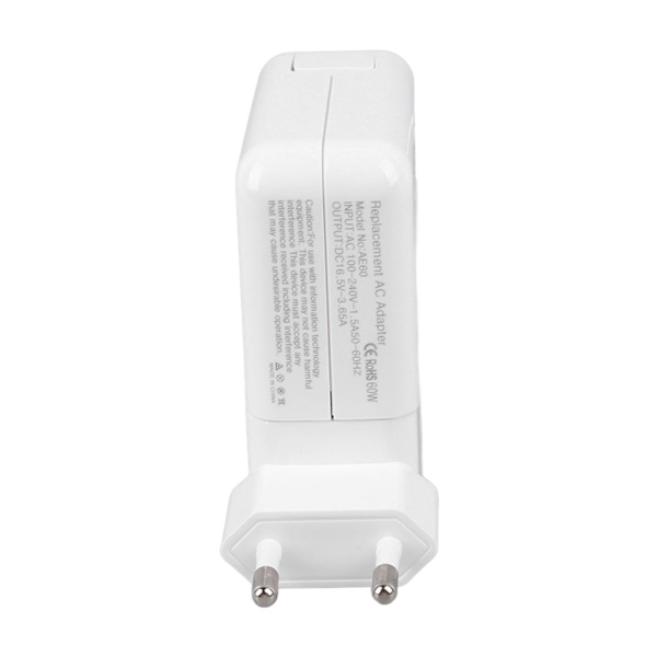 Snabbladdningsadapter Bärbar PD Snabbladdare 60W Laddare för OS X Laptop EU-kontakt 110‑240V