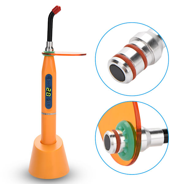 5W tehokas langaton LED-valaisin, hammashoitolaite (keltainen)