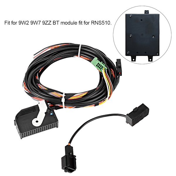 Bluetooth-kabelsett med mikrofonsett passer til RCD510 RNS510 GOLF 8X0035447A