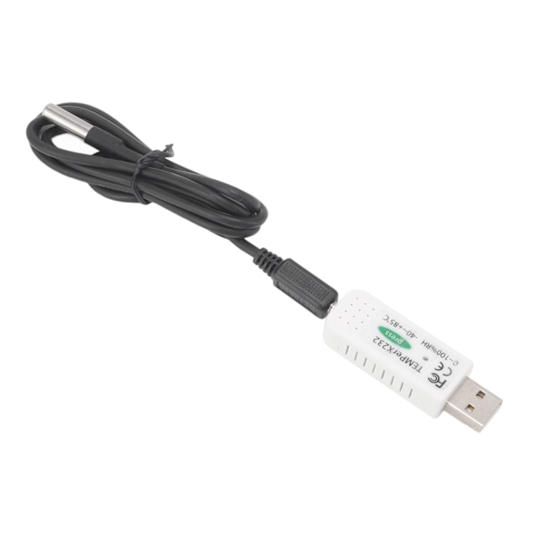 USB Computer Temperatur Hygrometer Datalogger PC Temperatur fugtighedsalarm til miljøovervågning