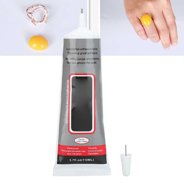 110 ml multifunktionell DIY smycken klocka hem nålspets vattentätt lim