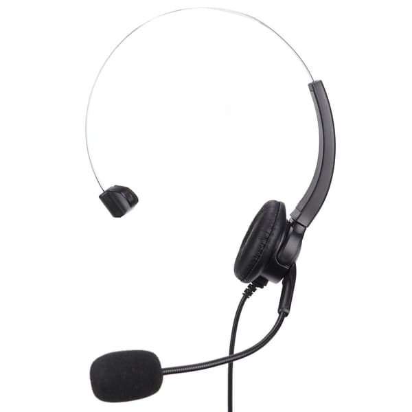 USB-headset 3,5 mm computerhovedtelefon med mikrofon støjreducerende til bærbar pc-mobiltelefon